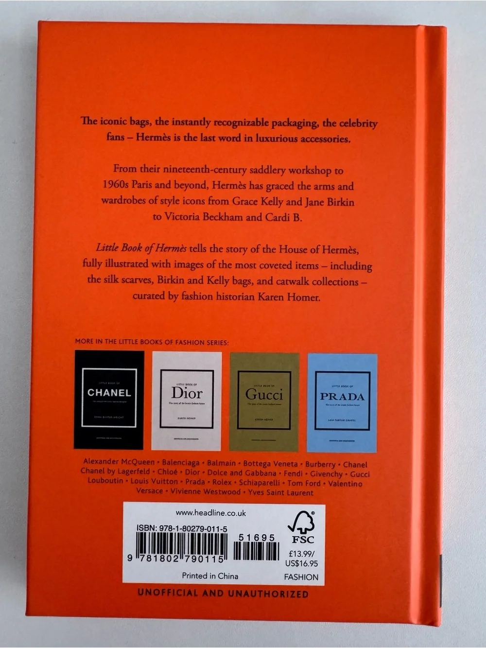 Hermes, Dior, Chanel Decorative Books